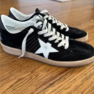 Golden Goose Women’s Black Suede Sneakers Sz. 10